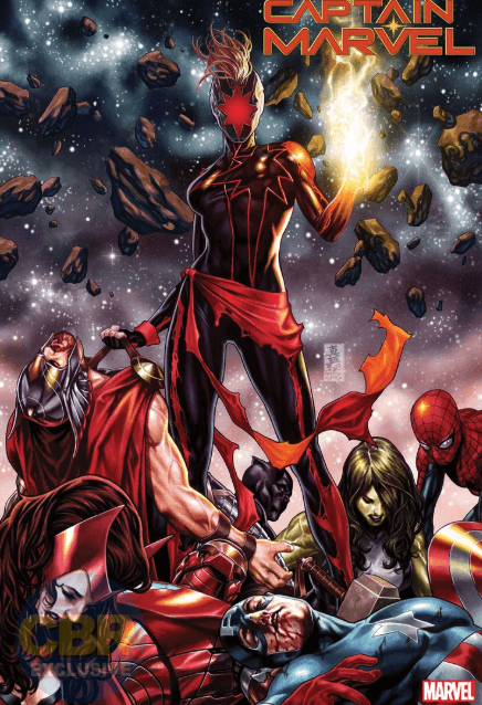 ¡Capitana Marvel será villana! Buscará eliminar a los Vengadores en un nuevo cómic