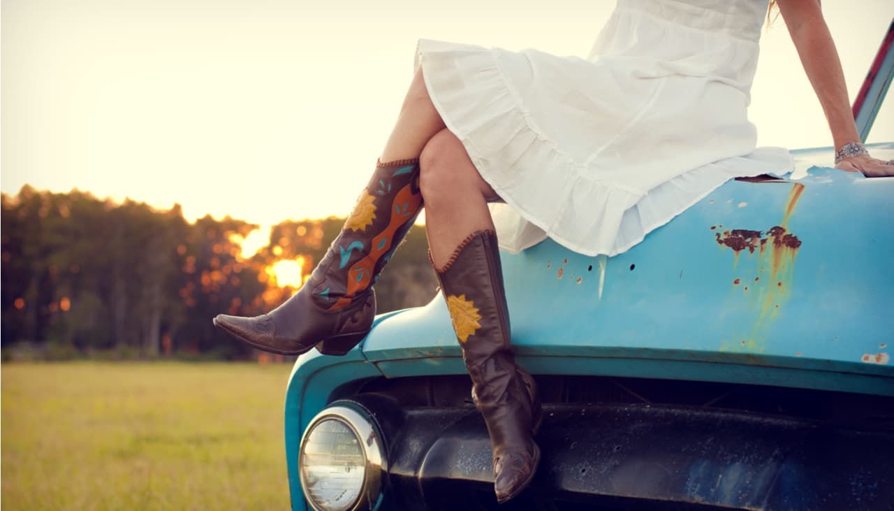 Las botas vaqueras están de vuelta y algunas famosas ya las llevan: outfits para inspirarte  