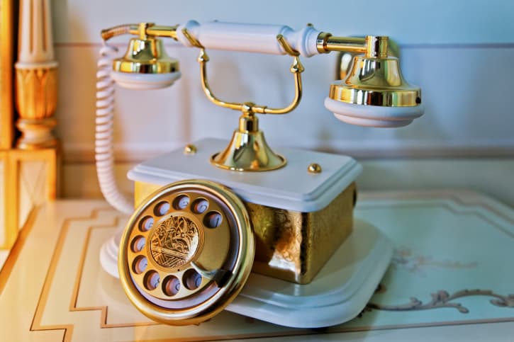 Teléfonos decorativos para el hogar