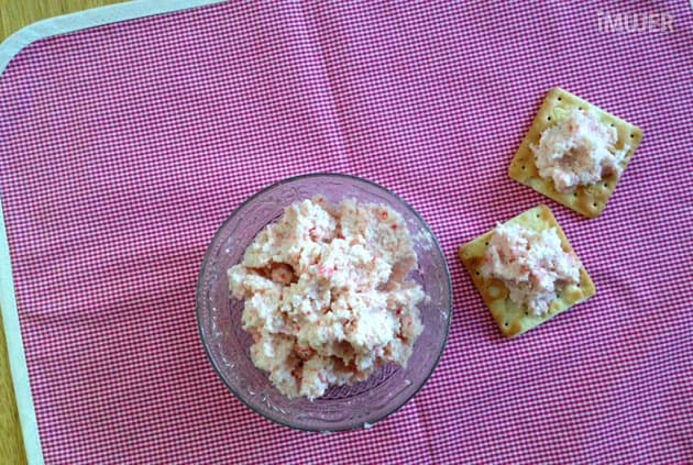 Dip rápido de kanikama, ¡riquísimo!