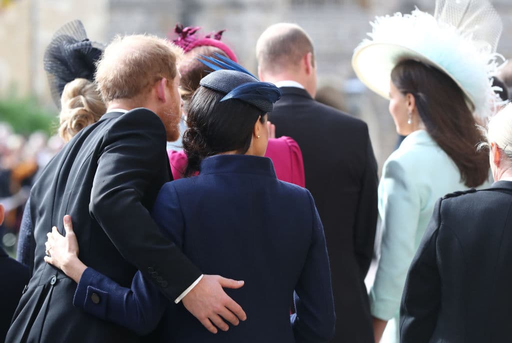 Meghan Markle no pudo disimular su amor por Harry en la boda real de la princesa Eugenia