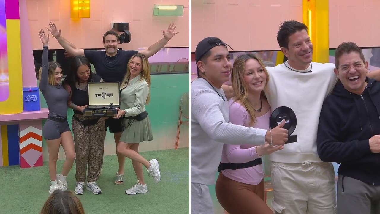 Habitantes de La Casa de los Famosos México disfrutan de las primeras imágenes de Timbiriche, la serie, y reciben tremenda sorpresa
