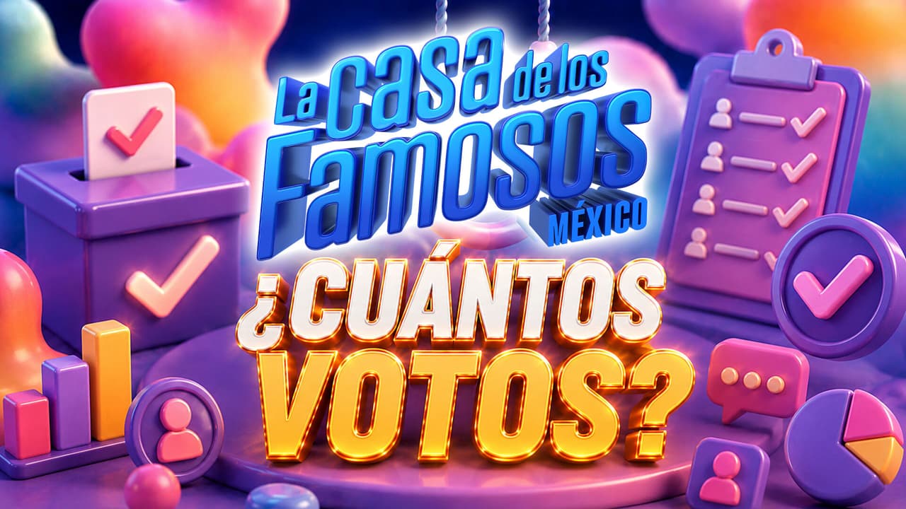 ¿Cuántos votos recibieron los nominados en la cuarta semana de La Casa de los Famosos México 2026?