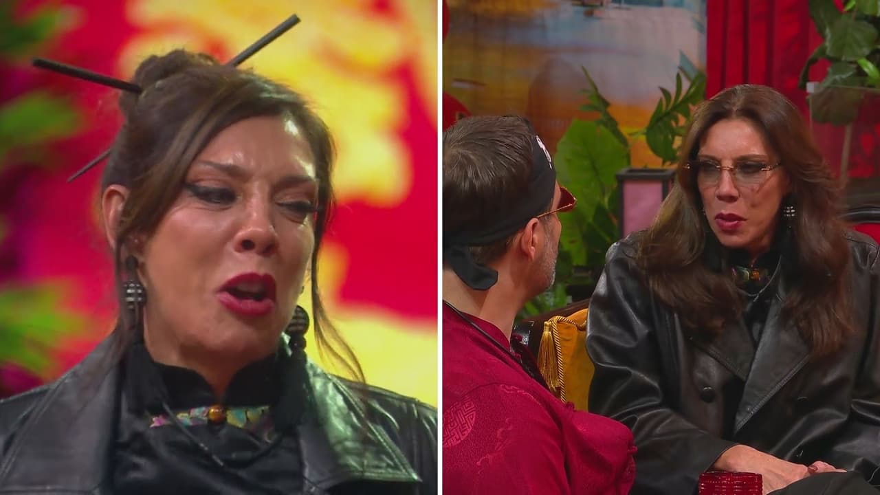 Cynthia Klitbo rompe en llanto en la primera fiesta y no se guarda nada ante los habitantes