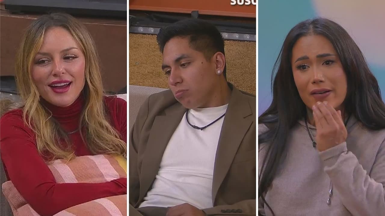Karina y Gema reaccionan al enterarse de que Ese Pérez rompió en llanto en La Casa de los Famosos México