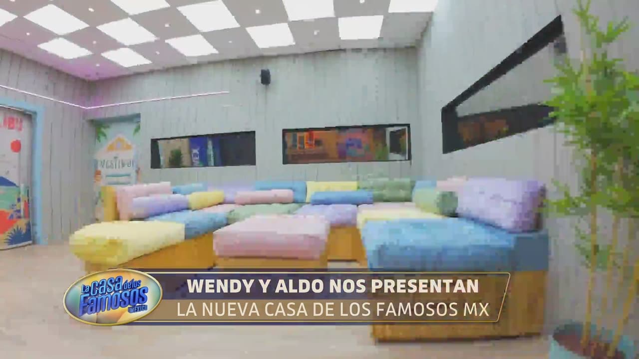 Este es otro vistazo de cómo luce la sala donde los habitantes podrán convivir.