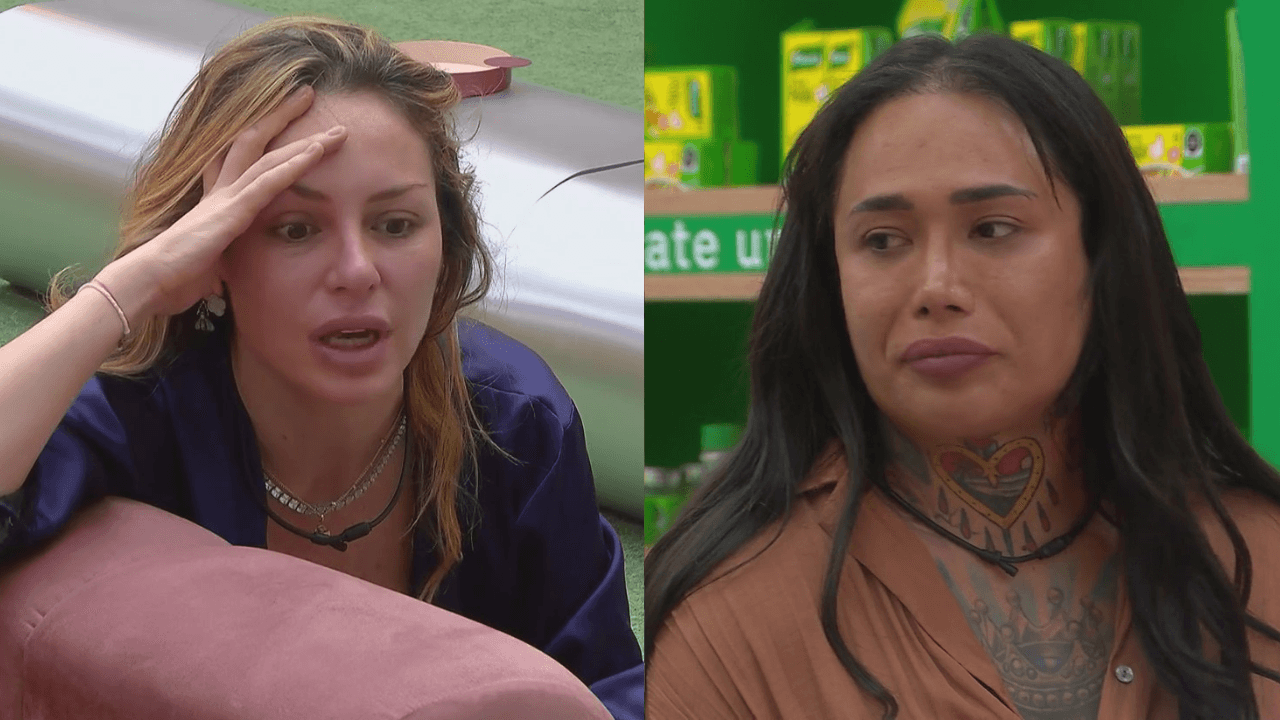 Karina revela casi llorando a Gema la fuerte advertencia que le hicieron; la actriz reacciona